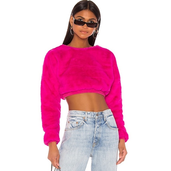 Revolve Superdown Cropped Sweater - Picture 2 of 4